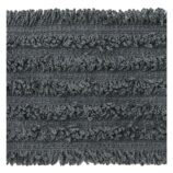 Mop z rzepem Standard szary mikrofaza z obszyciem, 47 cm