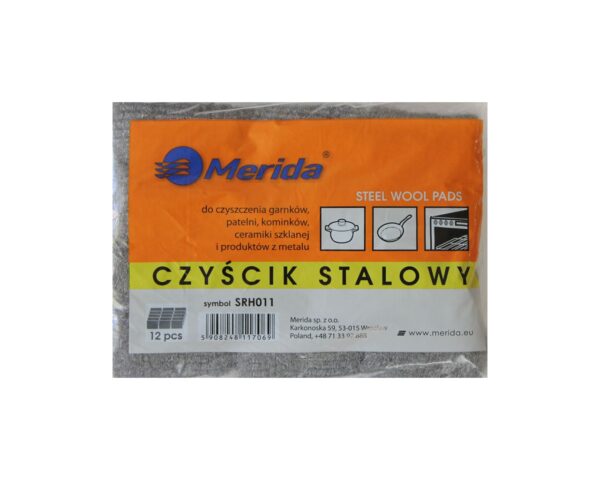 Czyścik stalowy, paczka 12 szt. Czyścik stalowy, paczka 12 szt.