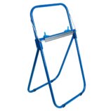 Stojak na przemysłowe czyściwa w rolach metalowy kolor NIEBIESKI