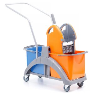 WÓZEK DO SPRZĄTANIA 2-WIADROWY TS2-0005