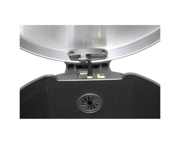 Kosz pedałowy TOP SILENT LUNA, pojemność 20 l, stal matowa Kosz pedałowy TOP SILENT LUNA, pojemność 20 l, stal matowa