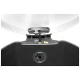 Kosz pedałowy TOP SILENT LUNA, pojemność 20 l, metalowy, biały