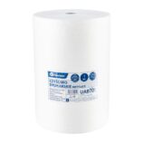 Czyściwo włókninowe DRUKARSKIE, niepylące, 1-warstwowe, średnica 26 cm, długość 110 m, białe, opakowanie 1 sztuka