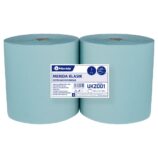 Czyściwo papierowe MERIDA KLASIK 28, długość 400 m, jednowarstwowe, ZIELONE, zgrzewka 2 sztuki