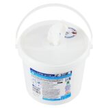 Chusteczki nasączone do czyszczenia powierzchni wodoodpornych MERIDA SUPER BŁYSK, rolka 65 m, 260 listków