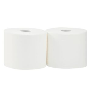 Czyściwo papierowe MERIDA TOP, długość 340 m, dwuwarstwowe, BIAŁE, zgrzewka 2 sztuka