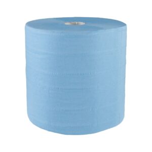 Czyściwo papierowe MERIDA TOP 30, długość 157 m, czterowarstwowe, NIEBIESKIE, zgrzewka 2 sztuki