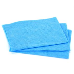 Czyściwo włókninowe w listkach, NIEBIESKIE, wym. 30 x 40 cm, paczka 20 szt.