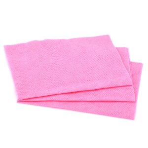 Czyściwo włókninowe w listkach, CZERWONE, wym. 30 x 40 cm, paczka 20 szt.